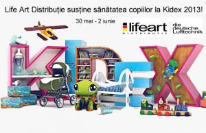 Life Art Distribuție susține sănătatea copiilor la Kidex 2013!